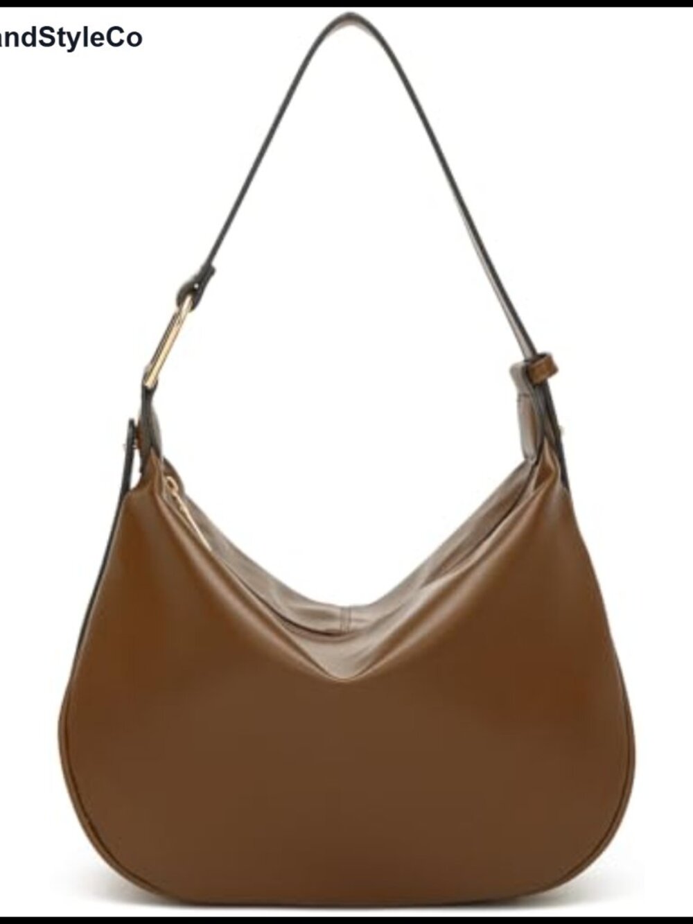 Women's Hobo Shoulder Bag Faux Leather Handbag Tote Purse